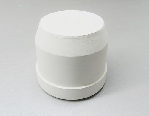 Miniatura 6 de Taza de plato de fusión de cerámica crisol 3.3 lbs capacidad 48 Toz oro plata joyería A-1 Hecho en Italia