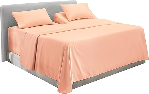 Miniatura 22 de Hearth & Harbor Sábanas tamaño individual con bolsillos extra profundos – Juego de sábanas de lujo de 3 piezas para colchones de hasta 24 pulgadas