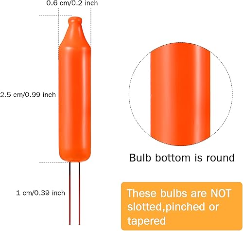 Vista 45 de Mudder 200 unidades de 2.5 V Navidad 50/100/150/200 unidades de mini luces incandescentes de alambre de repuesto bombillas de repuesto