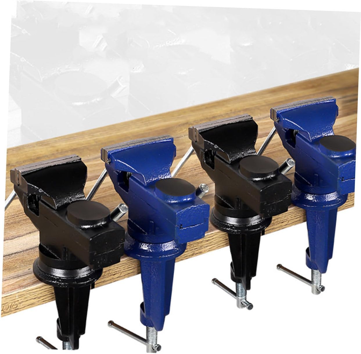 Angoily Multi-function Bench Clamp Table Vise Vise Stand for Home Workshop Educational Institution and Professional Use