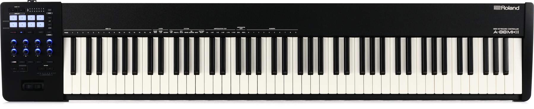 Roland A-88 MKII 88-Key MIDI Keyboard Controller