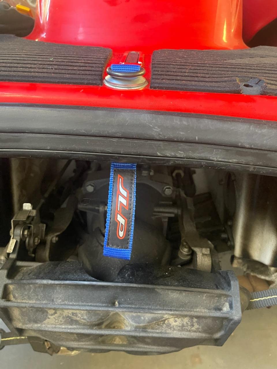 JLP Compatible with Jet Ski Tow Tie Down for All Model Jet Skies Easy Quick Connect PWC S-D KPTWJ Yam Bow Strap Blue