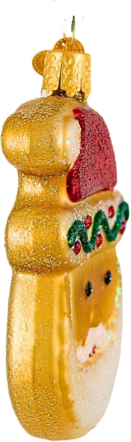 Old World Christmas Santa Sugar Cookie Glass Blown Ornament for Christmas Tree - Image 5