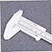 Unomor Mini Caliper Metric Plastic Sliding Caliper Ruler Gauge Industrial Measuring Tool