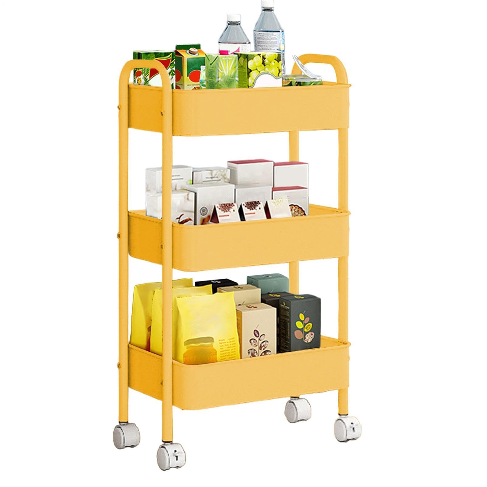 Generisch Carrello portaoggetti con ruote, grande