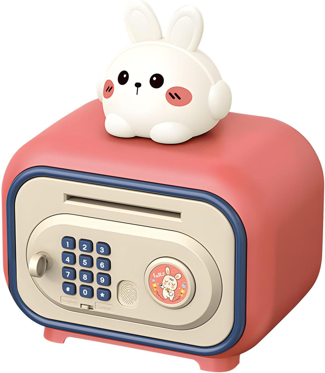 Fun Educational Coin Keeper with Smart Security Features Ideal for Teaching About Money Responsibility Lovely Animal Coin Institution