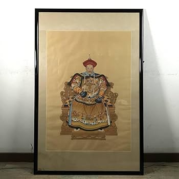 最終値下げ‼️ 中国清朝乾隆帝時期の仏像 Amazon.co.jp: MI4/98中国美術乾隆帝肖像画【清高宗純乾隆皇帝像
