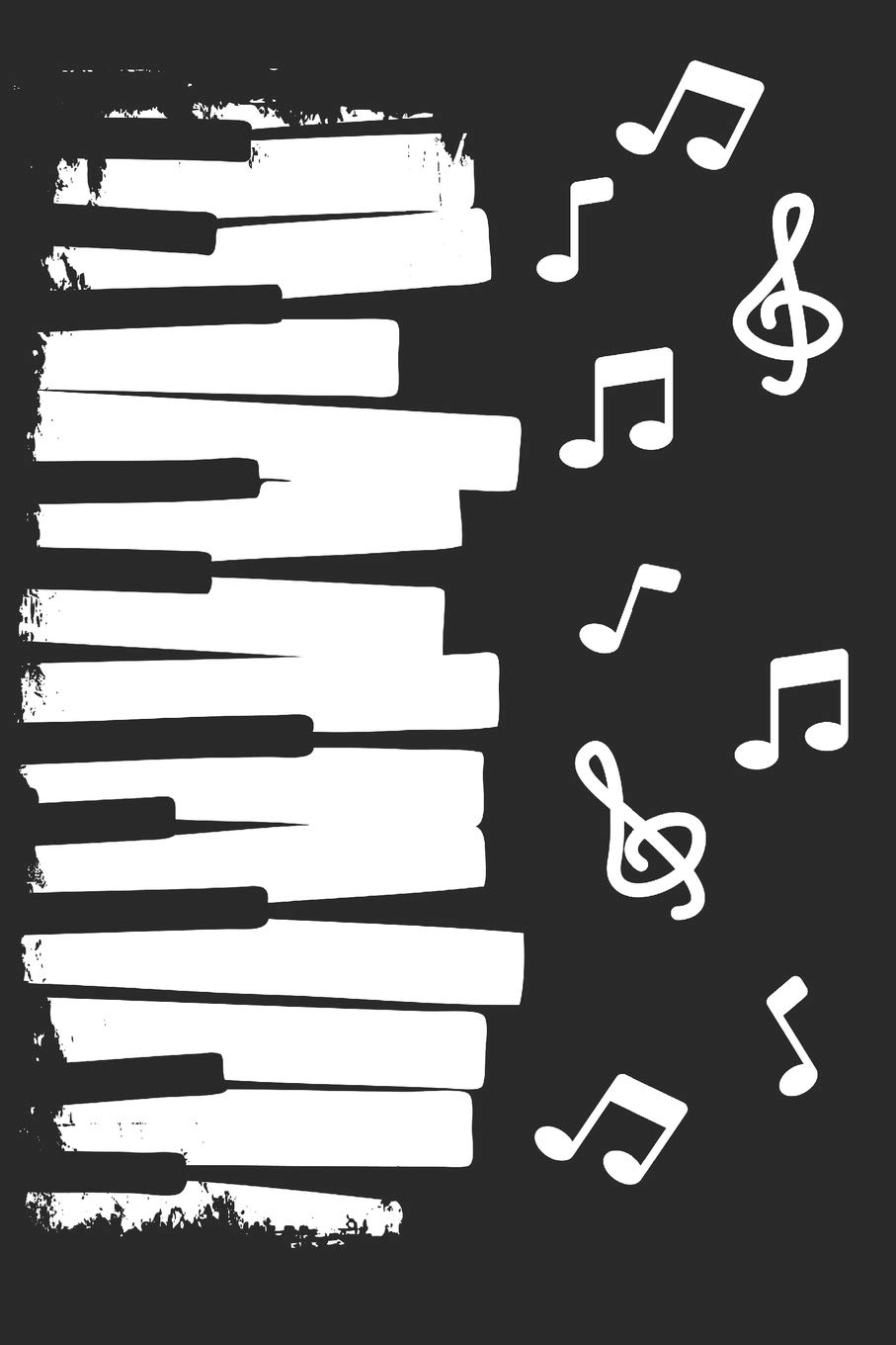 Music Lined Notepaper Journal: Diary and Notebook for Talented Musicians