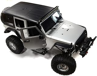 Integy RC Model C30107SILVER Realistic 1/10 Custom Scale Crawler JW10-S+Cage 2.4GHz Radio Control RTR
