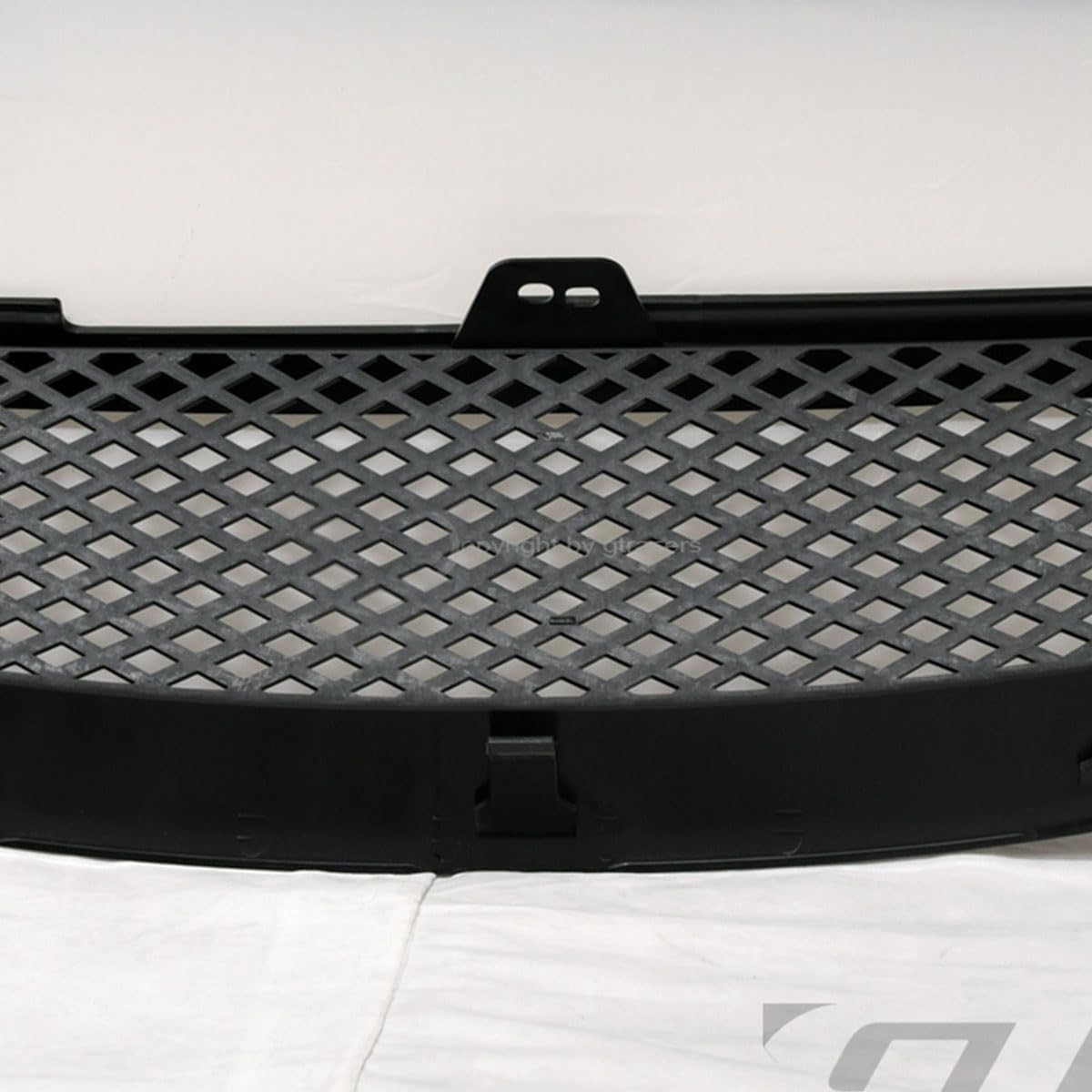 R&L Racing Front Grill JDM TR-D Mesh Hood Bumper Grille ABS Compatible with 2003-2004 Toyota Corolla (Black)