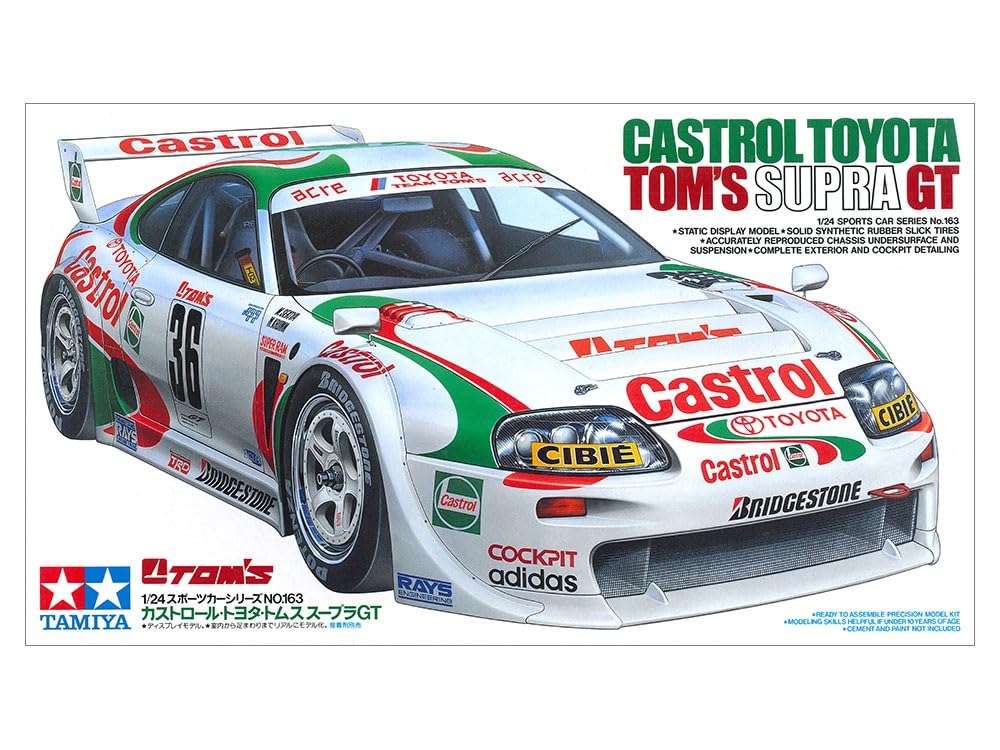 Amazon.co.jp: タミヤ 1/24 スポーツカーシリーズ No.163 カストロール