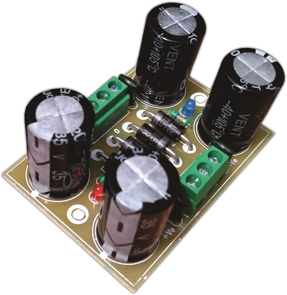 WEON ; the next level of innovative circuit boards & amplifiers Dual Power Supply Board for Amplifiers (Ideal for IC's - 2030, 2050, 1578, 7297, 7265, STK 4141)