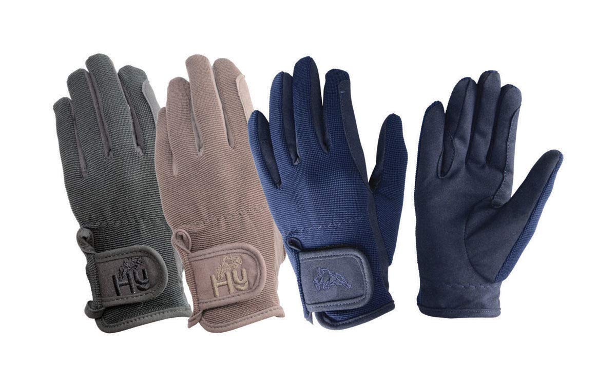 Hy5 Children's Everyday Riding Gloves - Navy - Child Small - Horse Riding Gloves