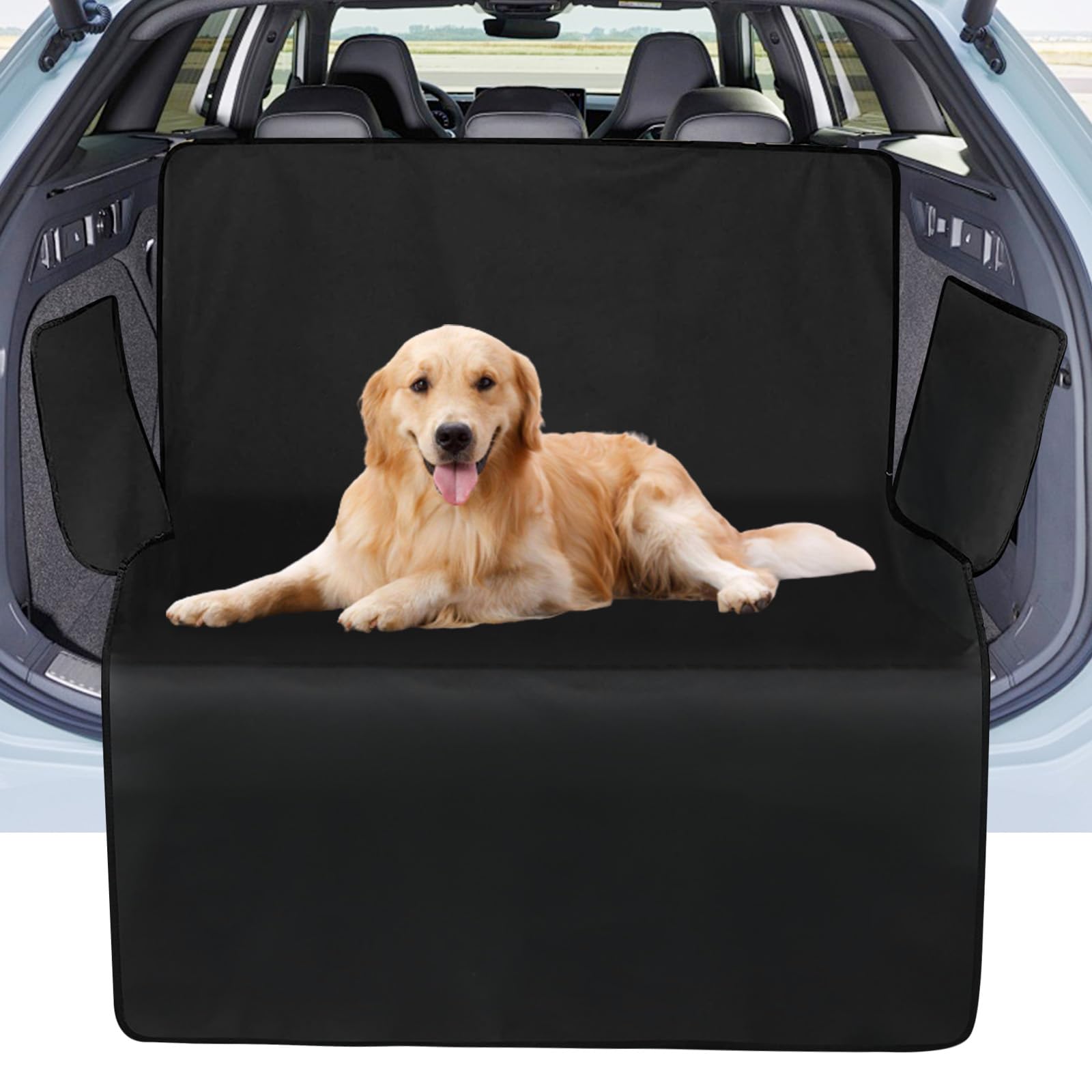 Protector de maletero para perros, maletero para perros, alfombrilla protectora para perros, manta para perros, universal, resistente al agua, resistente a los arañazos, para todos los coches