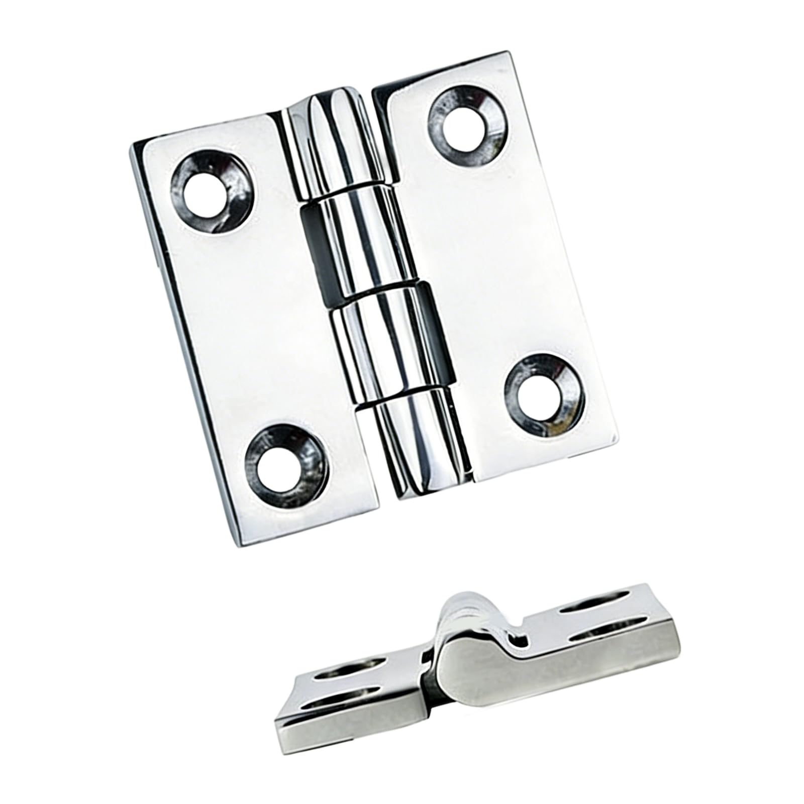 Nvoqilin 40 40 Load Bearing Stainless Steel Construction Ship Hinges Surfaces For Smooth Operate Wide Application Marine Stainless Steel Hinges