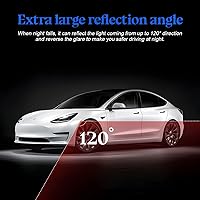 Vista 4 de zipelo 4 calcomanías reflectantes para marcadores laterales para automóvil, advertencia de seguridad, protección automática, calcomanías de rayas