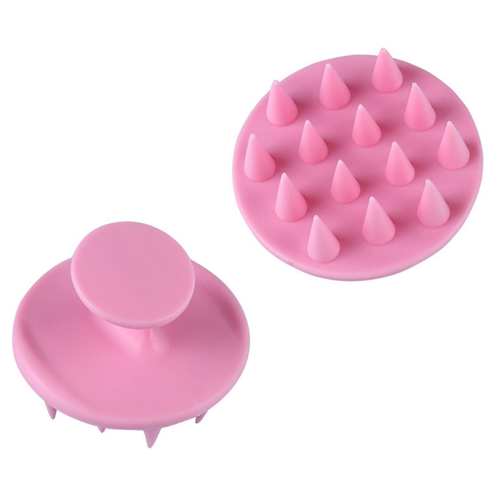 Cepillo de Ducha para Limpieza Masajeador de Cabello de Silicona Peine de champú Cepillo de Masaje de baño Masajeador de Cuero cabelludo Cepillo de Ducha de Cabello Peine Herramienta de CUID