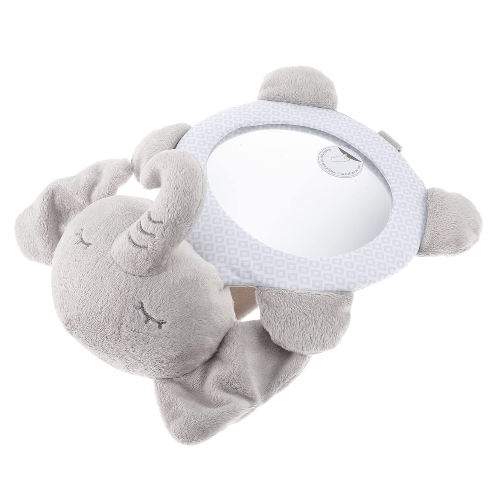 ULDIGI Observation Car Mirror Cute Animal Design Rear Facing Safety Mirror for Lightweight Durable with Easy Installation for Monitoring Your The Car Seat