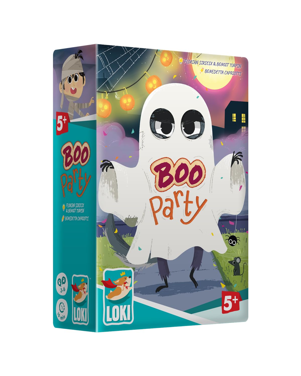 Loki | Boo Party | Board Game | Ages 5+ | 2-6 Players | 10 Minutes Playing Time