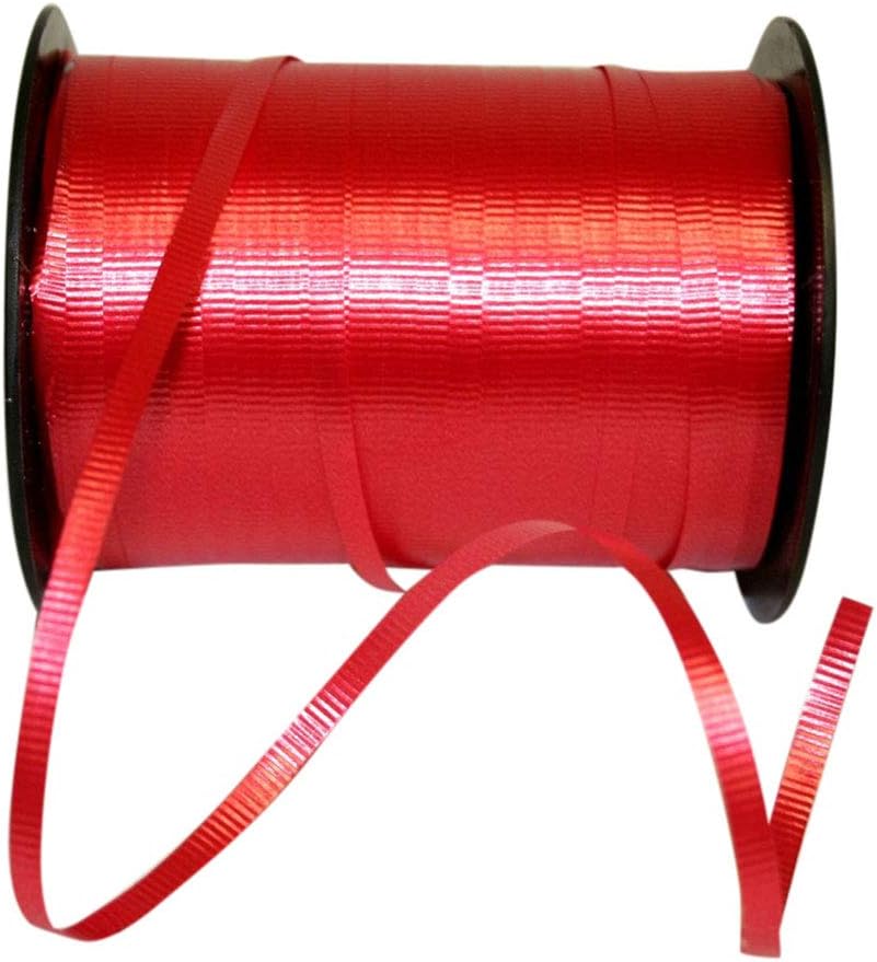 Reliant Ribbon Curling Ribbon Tuscany Rd Ribbon, 3/16 Inch X 500 Yards, White (Pack of 3)