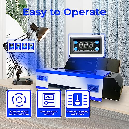 Punehod A3 Dtf Printer,L1800 Transfer Printer With White Ink Circulatory For Diy Direct Print T-Shirts thumb #2