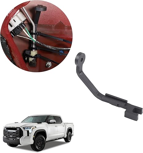 Miniatura 8 de Soporte de interruptor de bloqueo de puerta trasera compatible con FJ Cruiser 2007-2021 Cerraduras para portón trasero de automóvil, cerradura de