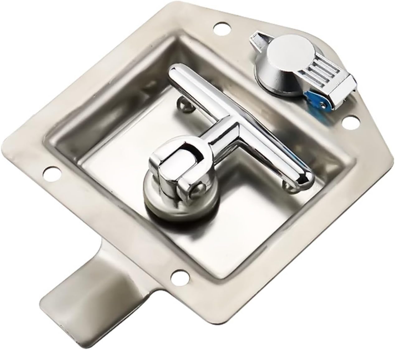 Stainless Steel Panel Lock Toolbox Latch Industrial Cabinet Lock 1Pcs