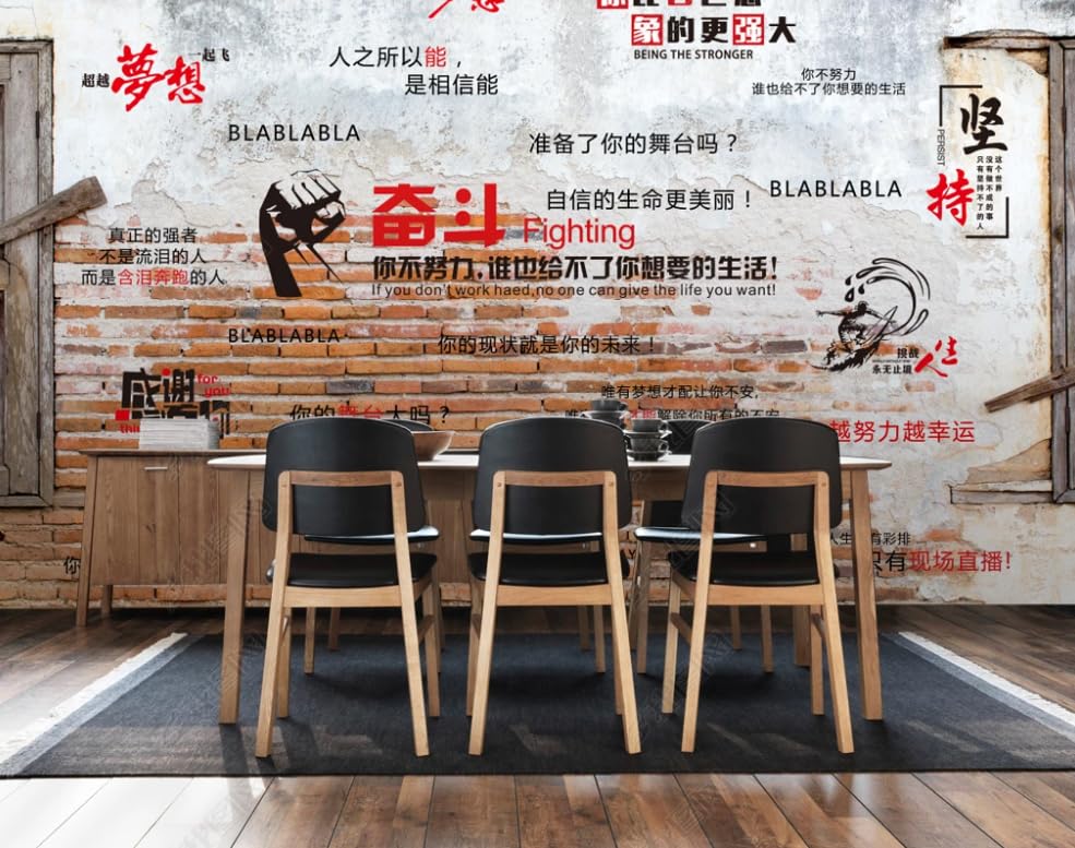 Papier peint intissé mur de briques grand format pour restaurant - 2