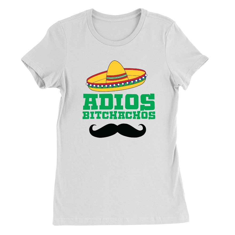 Kickass Tees Adios Bitchachos Womens T-Shirt