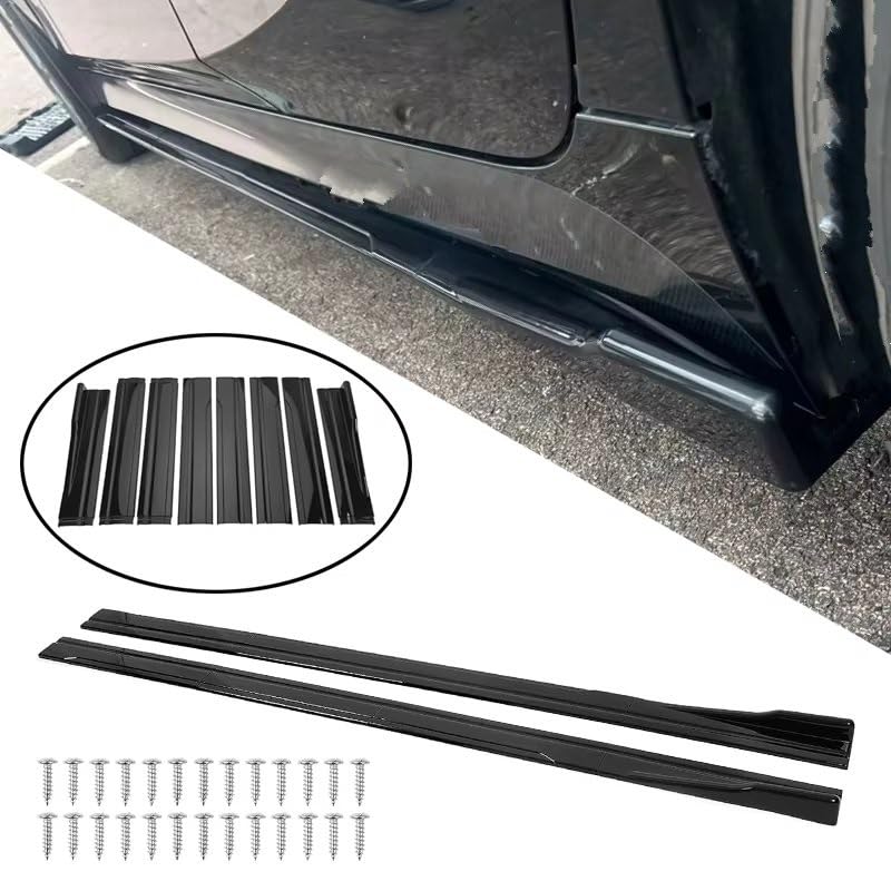 Falda lateral automotriz de ABS pintado con acabado premium para chasis E91 F10 E87 2
