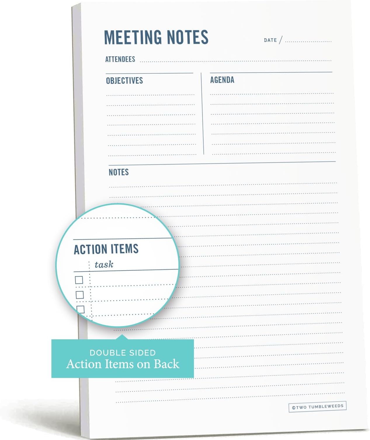 Meeting Notes Pad