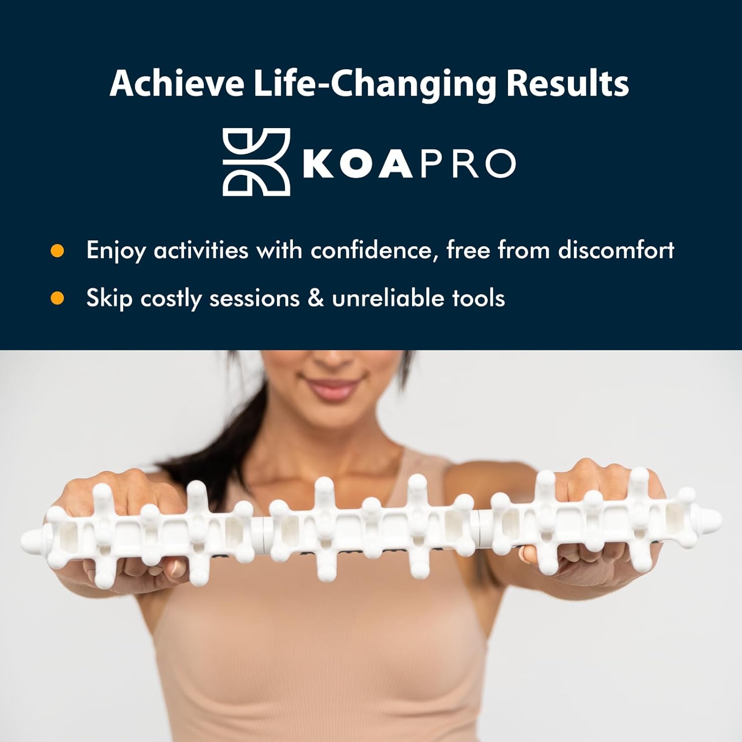 KOAPRO Facia Blaster Tool for Cellulite - Full Body Back and Neck Massager for Pain Relief, Deep Tissue Muscle Massage for Legs, Trigger Points, Myofascial and Fascia Release Tool Alleviates Tension - Image 7