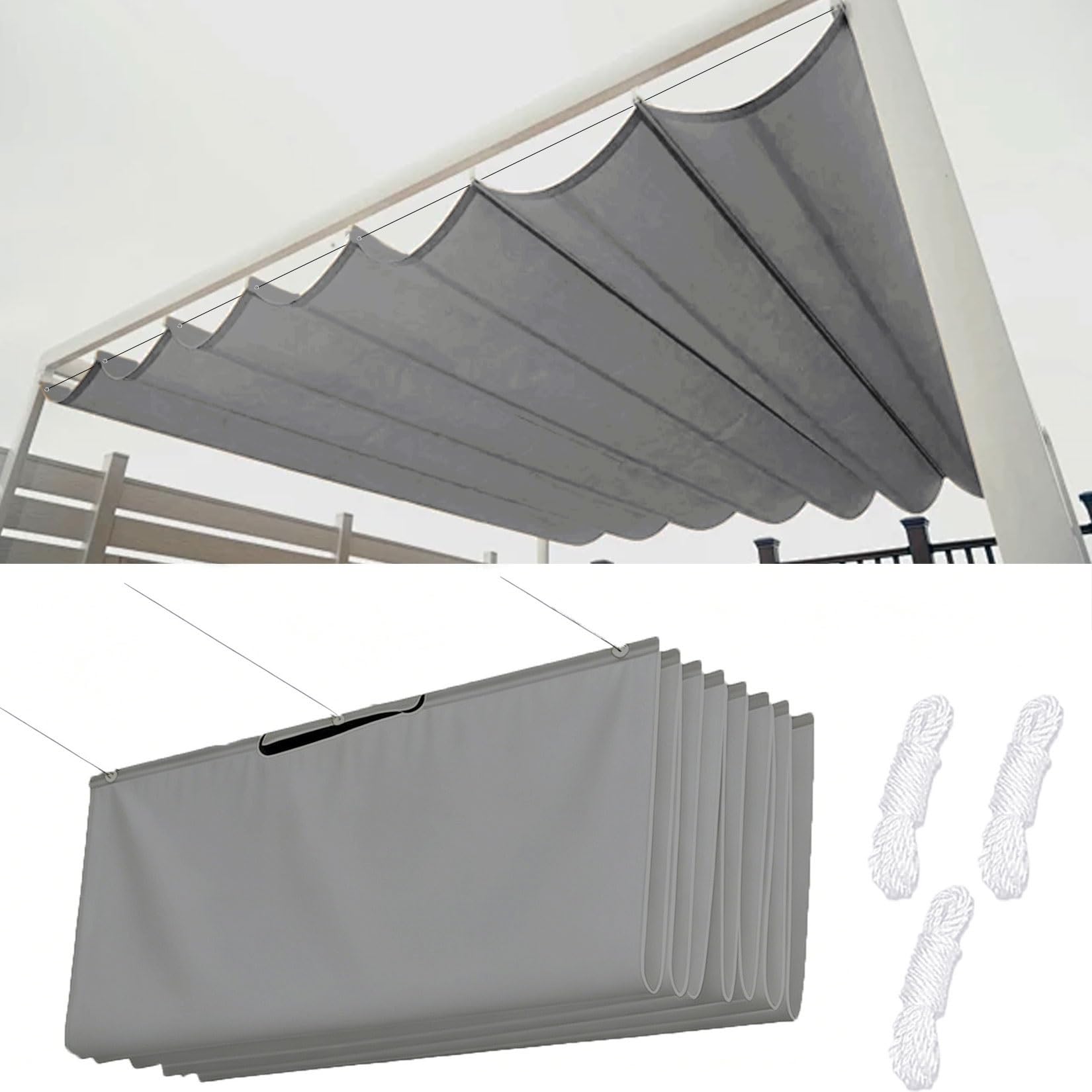 Voile ombrage imperméable pour prolonger vos soirées en terrasse