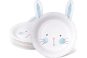 Enchanting Bunny Paper Plates: A Delightful Addition to Festive Gatherings