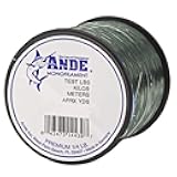 Ande A14-12G Premium Monofilament Fishing Line, 1/4-Pound Spool, 12-Pound Test, Green Finish