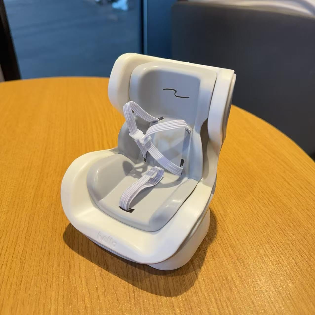 Doll car seat Compatible with 17cm Labu with Air Vent Clip and Desktop Display, Cute and Functional Car Ornament for Blind Box Doll Fans, Collectors