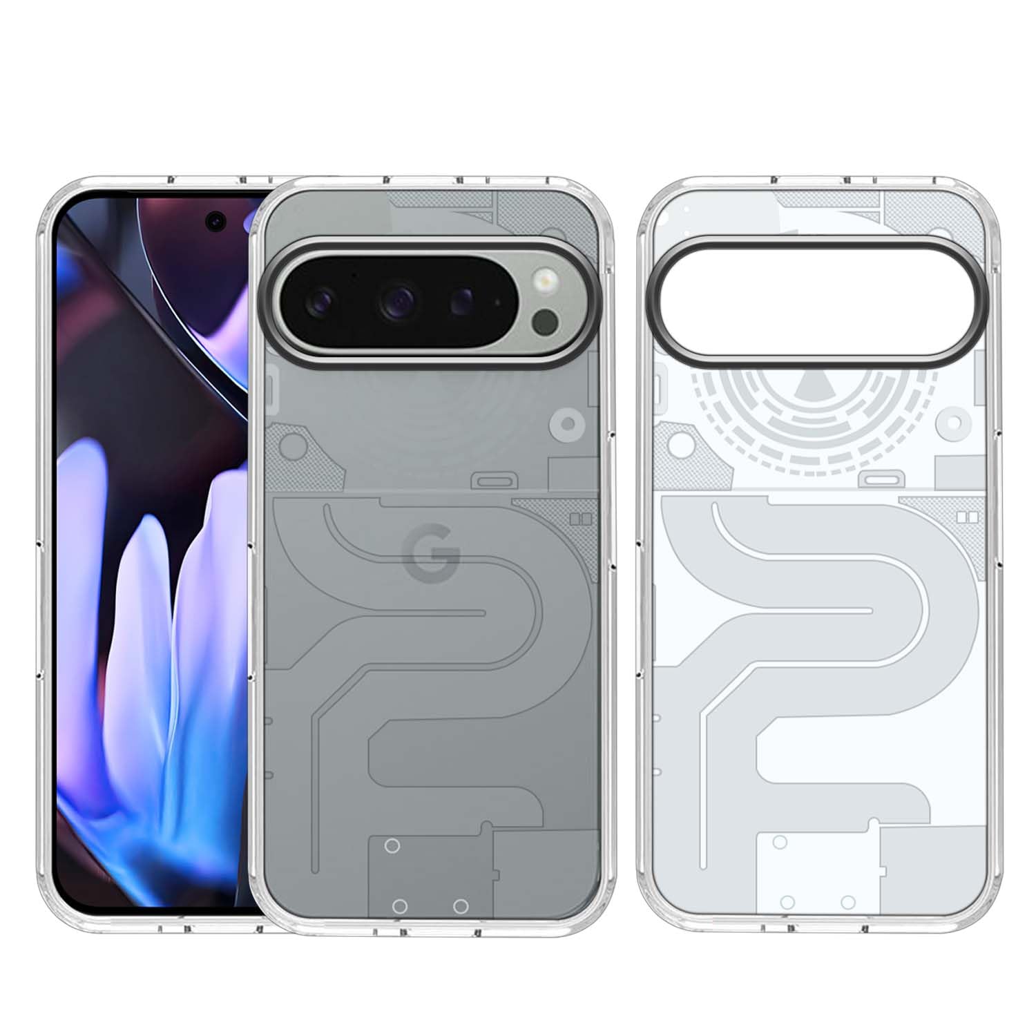 Hello Zone Google Pixel 9 Pro XL Exclusive Soft Transparent Back Case Cover (B0DJ394TWW) Amazon Price History, Amazon Price Tracker
