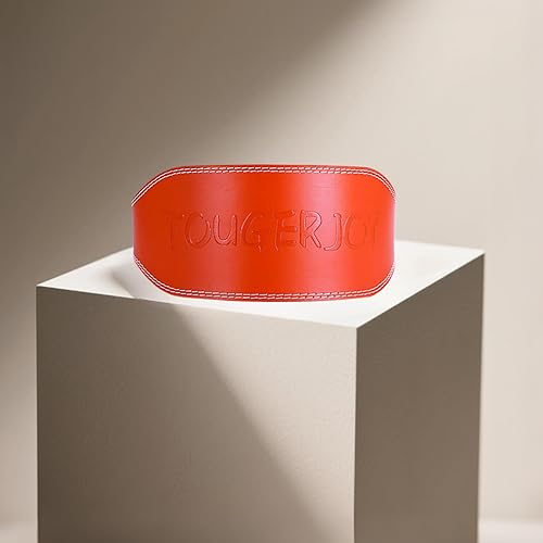 Miniatura 5 de Genuine Leather Weight Lifting Belt for Men Double Prong Power Belt Heavy Duty - Strong, Stabilizing Back Support for Deadlifts, Squats Powerlifting