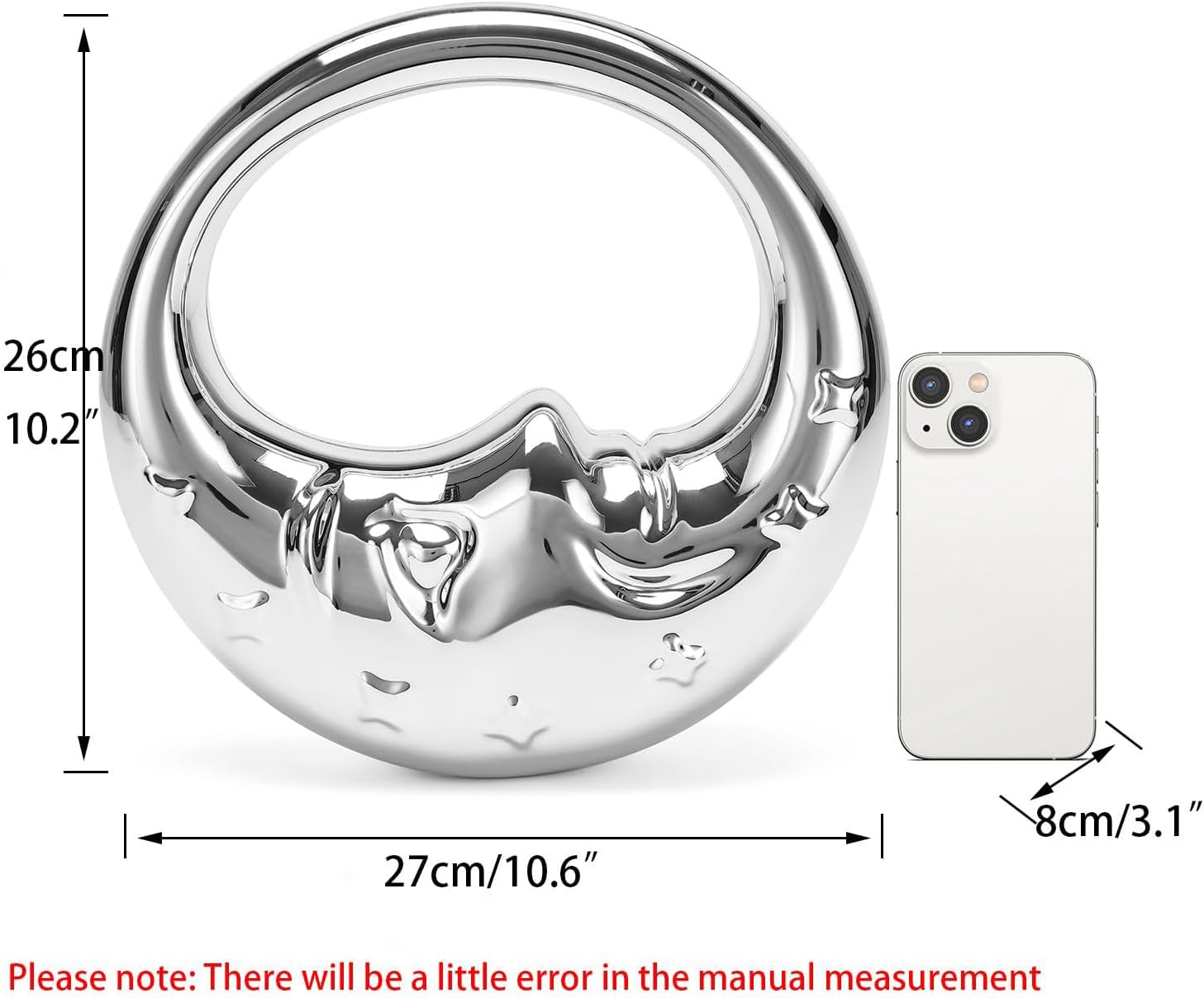 CARIEDO Acrylic Women Evening Clutch Bridal Wallet for Wedding Prom Night Party - Image 5