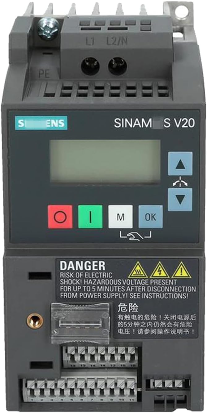 6SL3210-5BB11-2BV1 Convertisseur V20 pilote votre pompe et ventilation de convoyeur avec précision