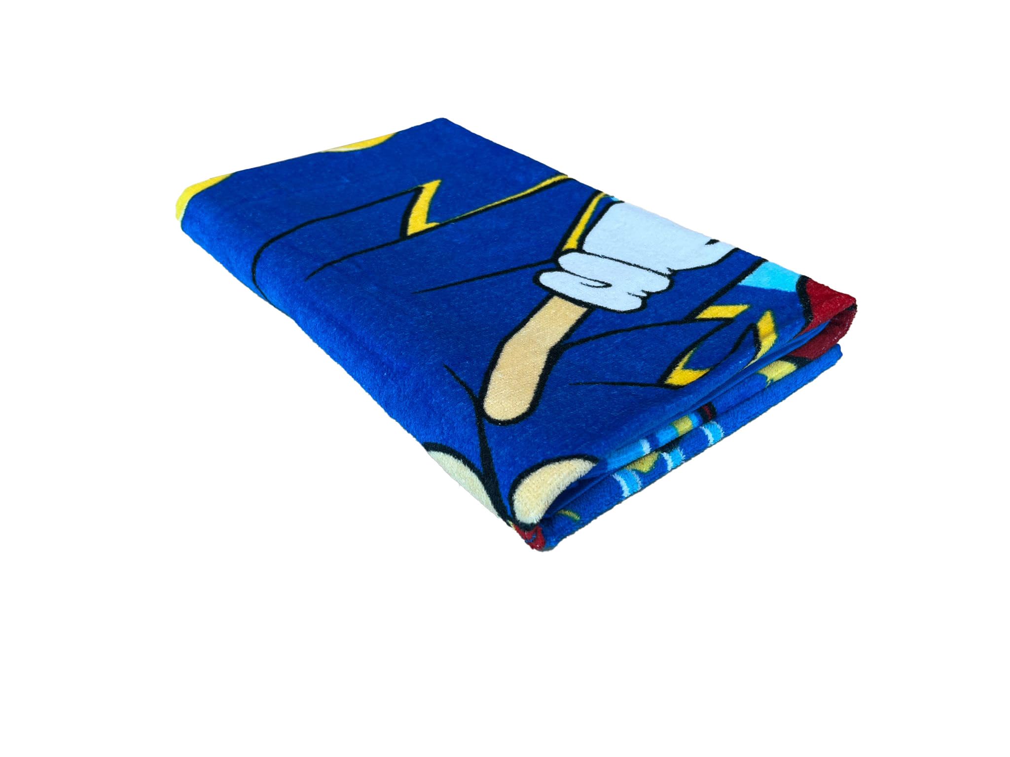 zer0bed Sonic ręcznik plażowy, 100% bawełna, 70 x 140 cm, niebieski
