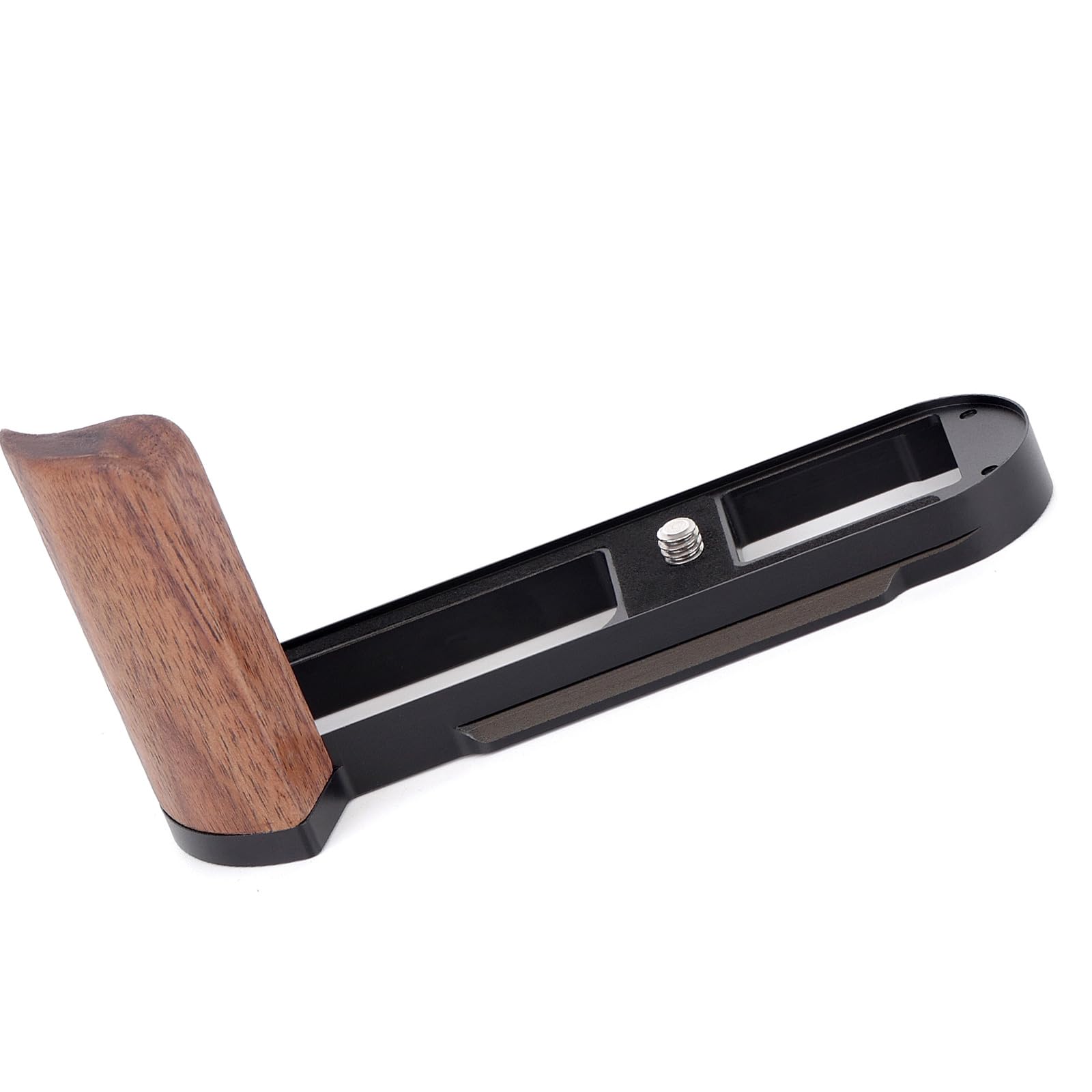 Poignée standard pour poignée d'appareil photo, main en bois, accès rapide à la batterie, base en aluminium, appareil photo professionnel en bois