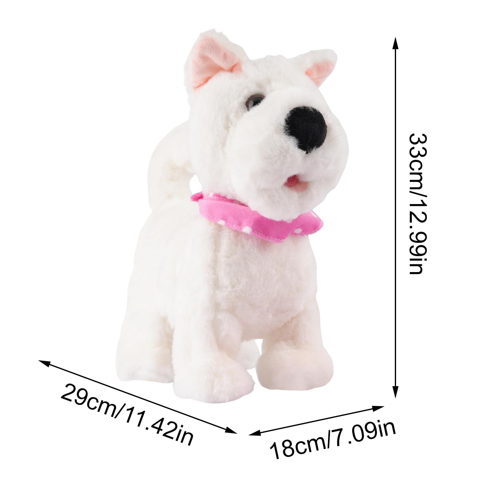 Robot Cucciolo Animale di Peluche Realistico e Intelligente