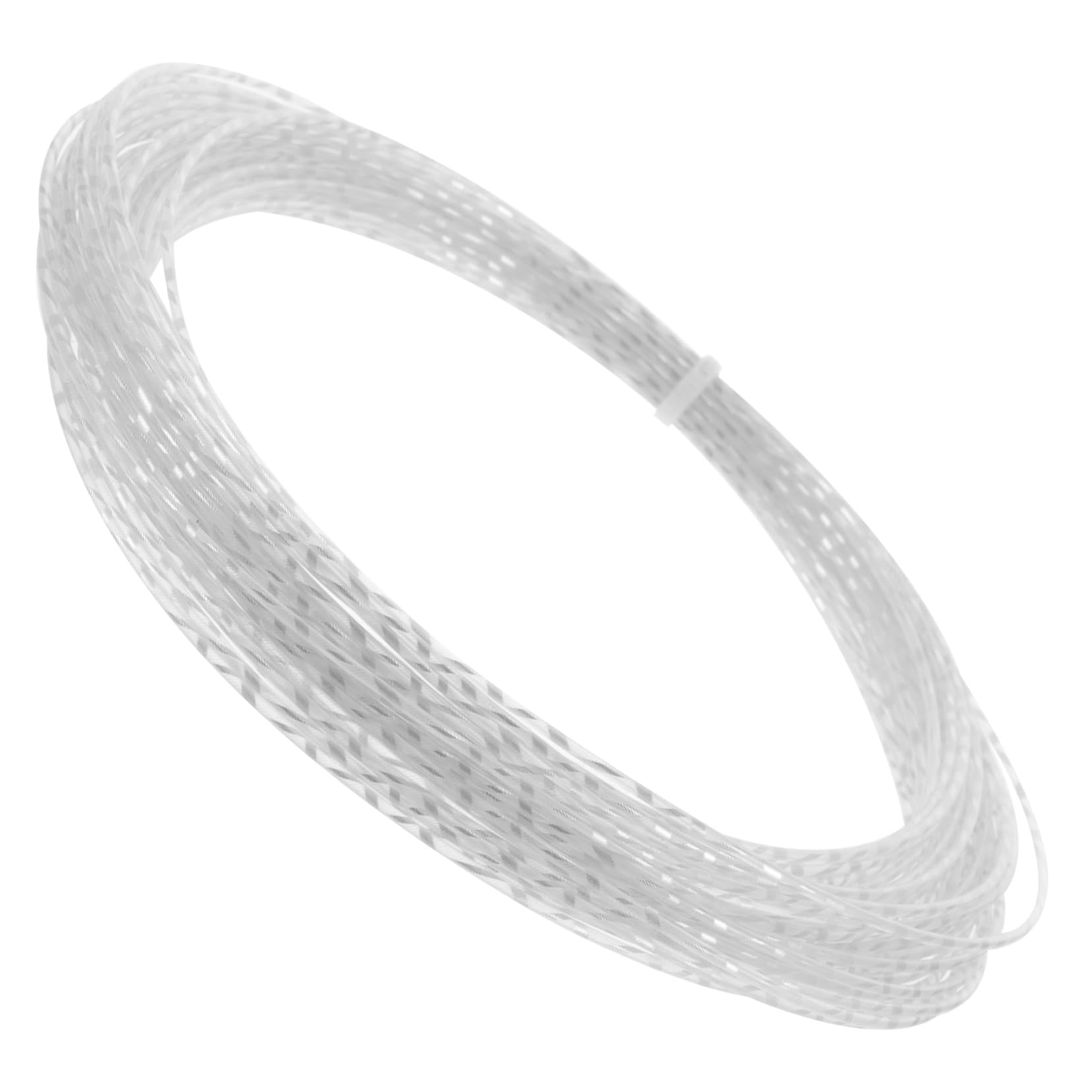 Toyvian Cuerda de Reemplazo para Pala de Bádminton de Nailon Blanco, Fácil de Usar, Adecuada para Entrenamiento de Principiantes, Resistente y Amortiguadora
