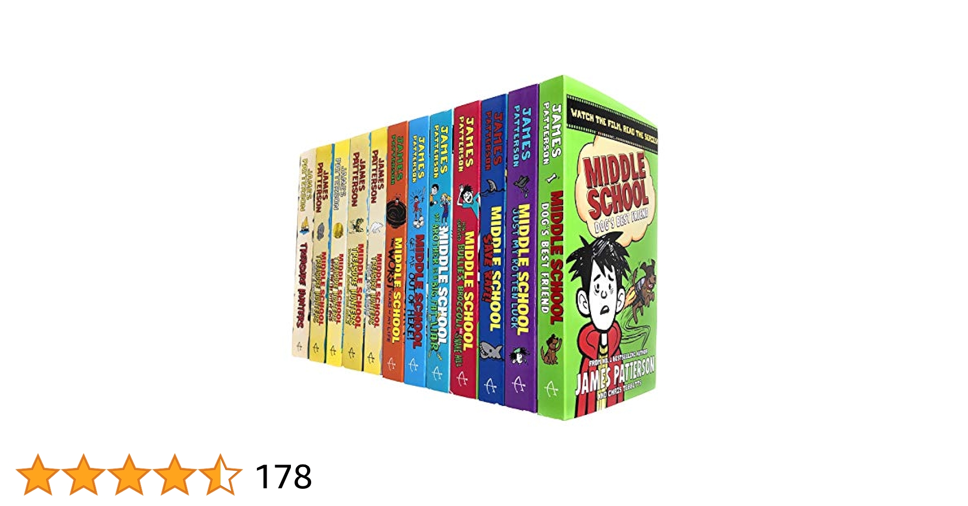 Middle School: Treasure Hunters 5冊セット Middle School Treasure Hunters Series Collection 5 Books Set