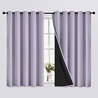 Vista 106 de SimpleHome - Cortinas opacas 100% para recámara, cortinas de ventana con ojales beige, con aislamiento térmico, cortinas de oscurecimiento