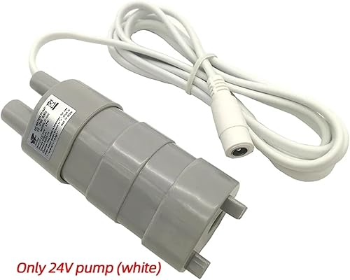 Miniatura 2 de JT500 12V 24V DC Water Pump 600LH High Pressure solar Aquarium Three Core Electric Submersible with Adapter(24V white)