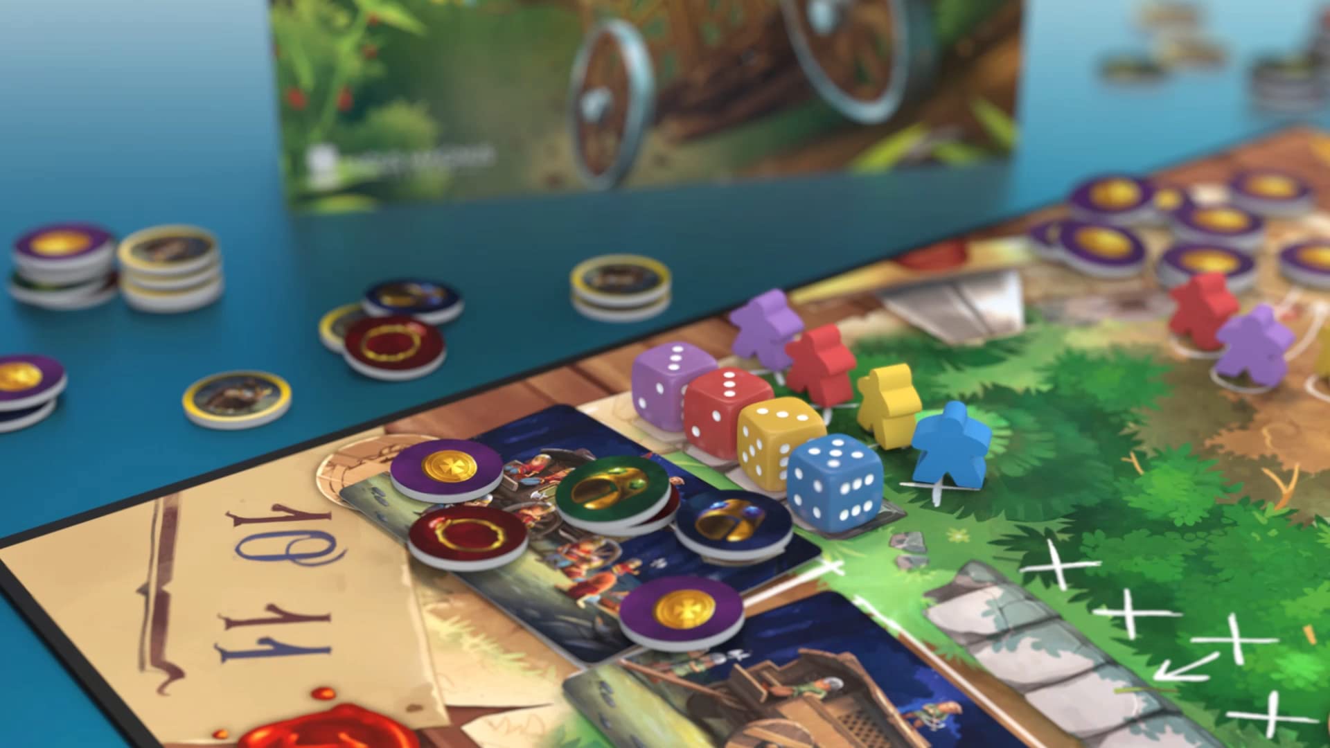 Ludus Magnus Studio - Sherwood Bandits - Gioco da Tavolo, 2-4 Giocatori, 14+ Anni, Edizione Multilingua con Italiano