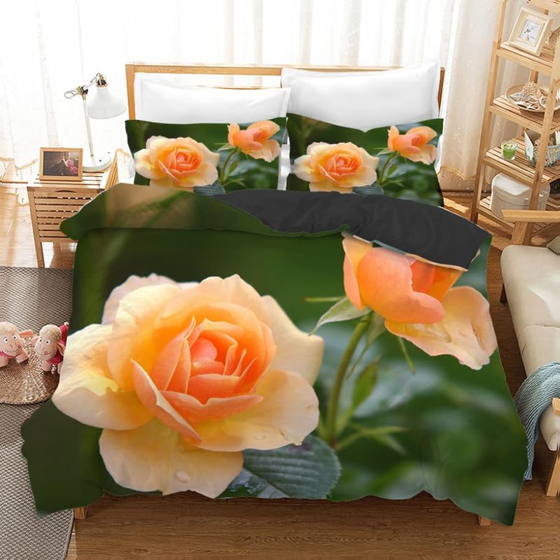 Funda nórdica cama 150 de rosas verdes un regalo original para mujer en cumpleaños