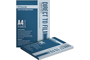 DTF Transfer Film A4 for Sublimation Printer 20 Sheets
